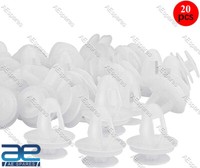 20 X TüR Rand Panel Halter Clips Nieten Druck Befestigung FüR Suzuki Ford Toyota