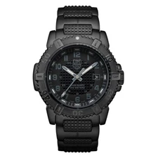Luminox Modern Mariner 45mm Steel Black Dial Mens Divers Quartz Watch XS.6252.BO