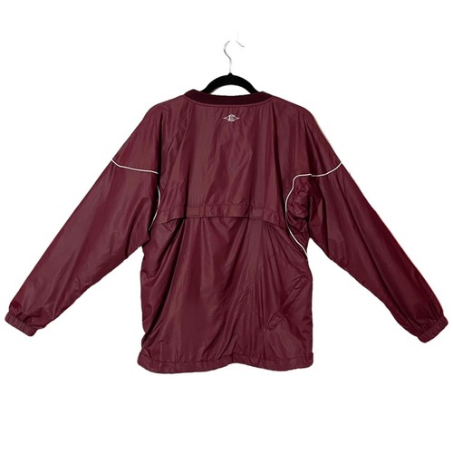 Easton Sports Pullover crewneck youth sz XL burgundy sweatshirt windbreaker - Picture 2 of 14