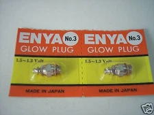 ENYA # 3 GLO PLUGS X 2