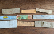 Uhrenaufh&auml;ngungsfedern x 9 New Old Stock, verschiedene Fabrikate Uhrmacherteile #S391