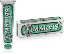 Marvis Toothpaste Strong Mint, Whitening Mint, Amarelli , Orange Blossom 85/75ml