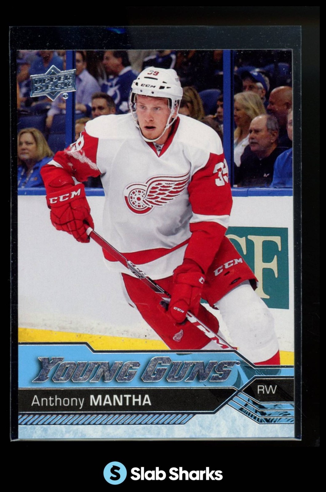 2016 UPPER DECK #213 ANTHONY MANTHA YOUNG GUNS RC ROOKIE