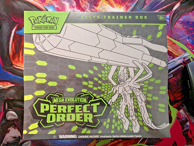 Pokemon Perfect Order ETB Elite Trainer Box Sealed New TCG
