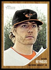 2011 Topps Heritage Mark Reynolds Baltimore Orioles #36