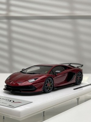 Lamborghini Aventador SVJ (Vino Rosso) [Make Up AXELLWORKS] 1:43
