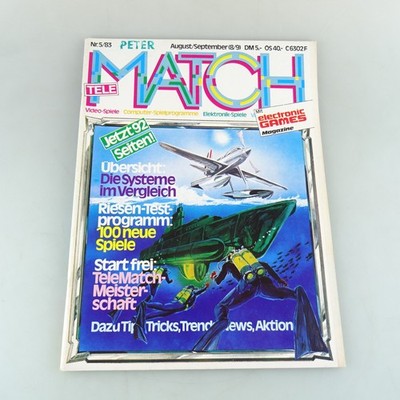 TeleMatch Computer Software Magazin No 5/83 August/September 1983