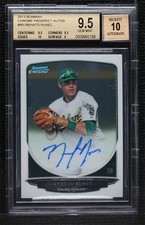2013 Bowman Chrome Prospects Renato Nunez #BCP-RN BGS 9.5 GEM MINT Auto 0l2