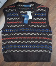 Polo Ralph Lauren Fair Isle Pullover Weste V-...