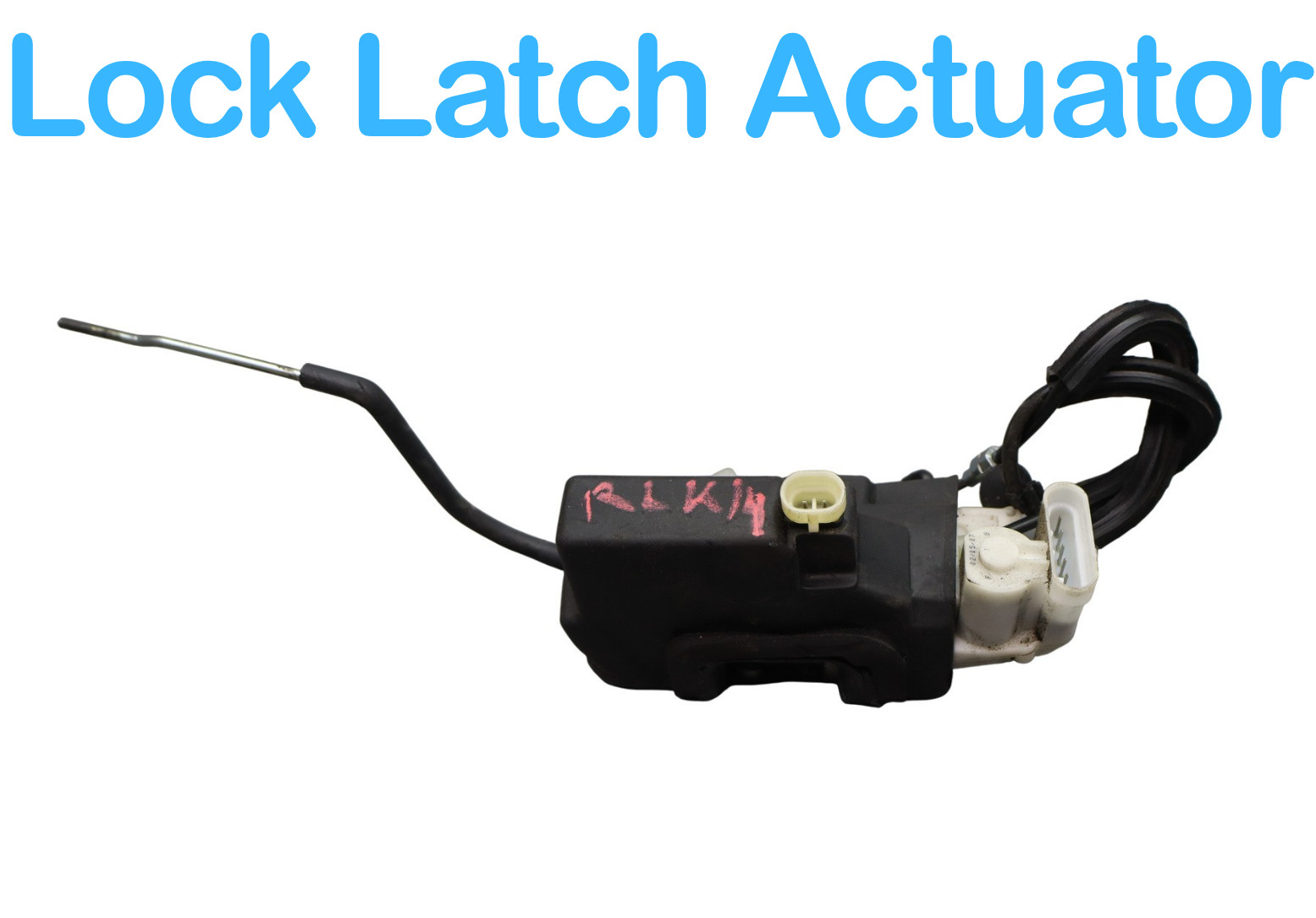 03-13 Maserati Quattroporte M139 Rear Left Side Door Lock Latch Actuator OEM