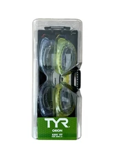 TYR Orion Swim Goggles Kid's Fit For Ages 3+ Set of Two NWT