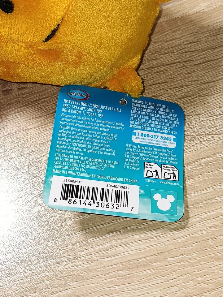 *FREE SHIP* 10" WINNIE the POOH Super Soft Plush Toy Disney - Image 4 of 4