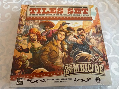 Zombicide: Tiles Set From Undead or Alive And Gears & Guns - OVP