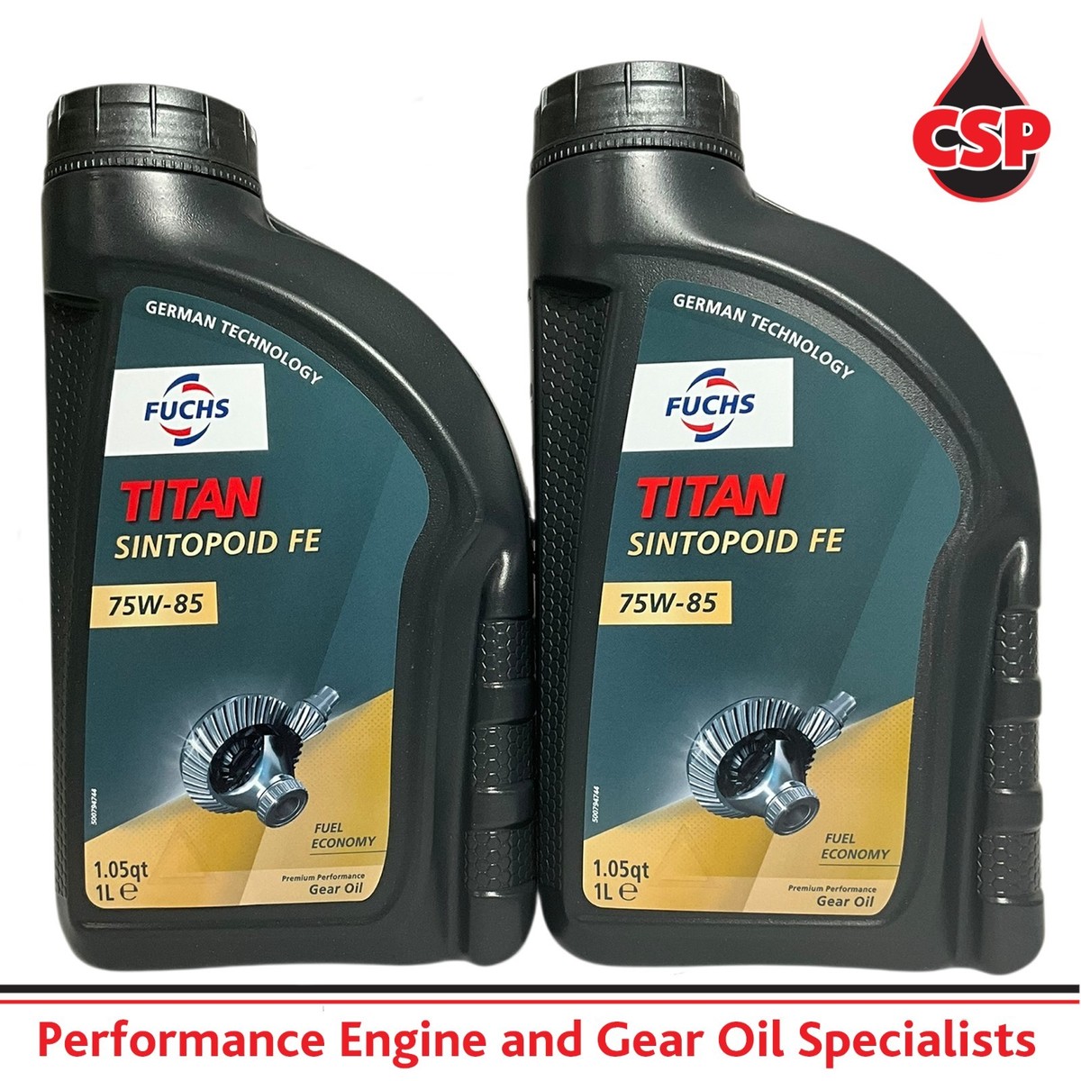 FUCHS TITAN SINTOPOID FE 75W-85. 75W85 Fully Synthetic Gear Oil