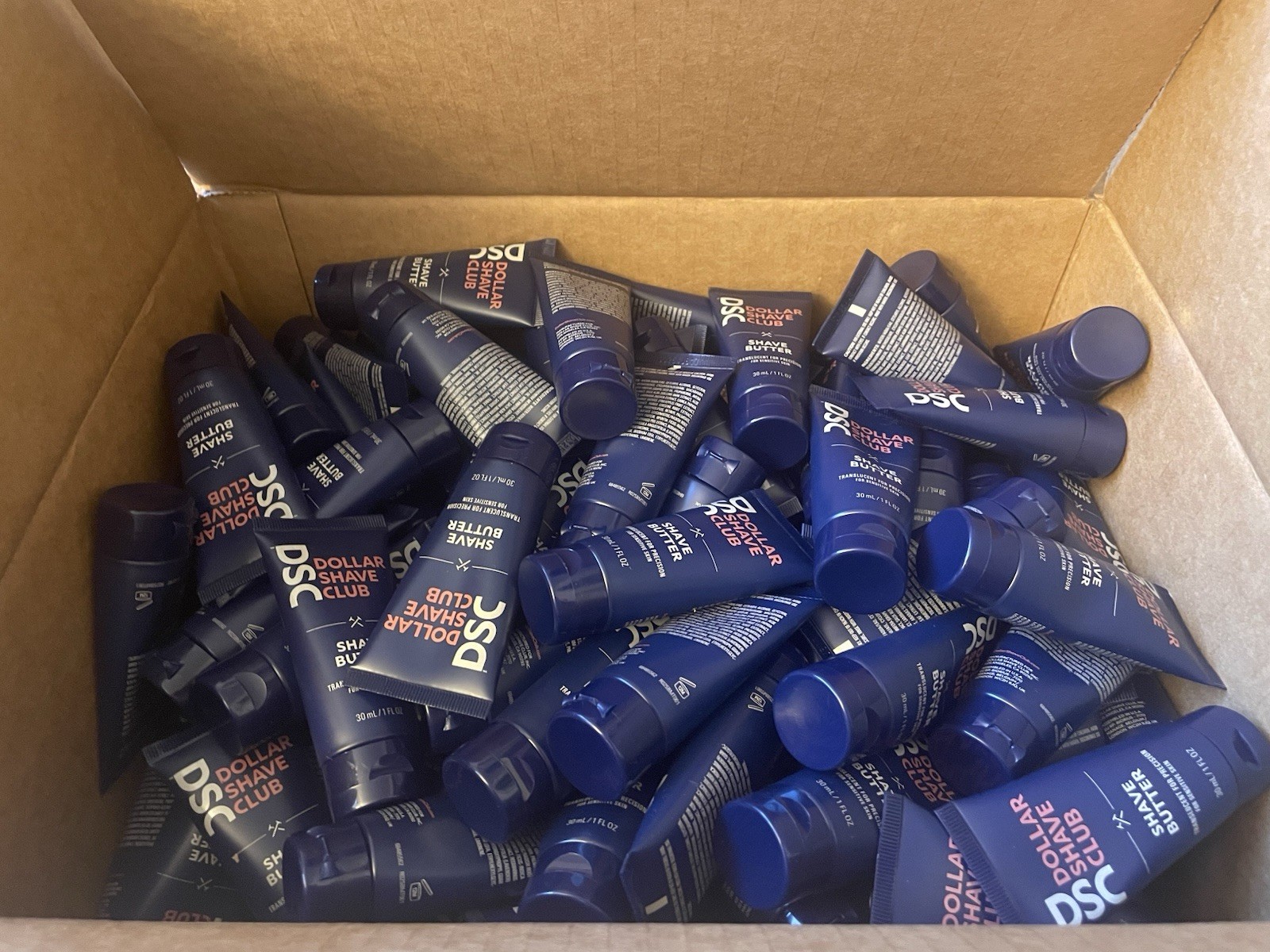 Dollar Shave Club Shave Butter Case of 150 - 1 Oz. Travel Si