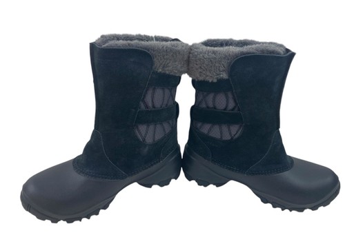 Neu Columbia Damen-Schneestiefel Größe 5 schwarz warm Winter Ski isoliert wasserdicht - Bild 9 von 12