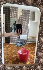 Vintage Rectangle Wall Mirror. Bedroom / Front Room. Some Patina To Mirror