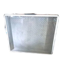 Aluminum Tempered Glass Portable Display Case - 20x24x1-1/2 deep