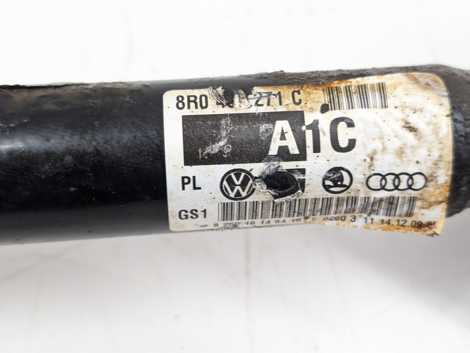 AUDI Q5 8R MK1 DRIVESHAFT FRONT RIGHT DRIVER SIDE 3.0 TDI DIESEL 8R0407271C 2010 thumbnail 13