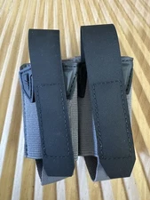 Agilite Pincer STYLE Pistol Double Magazine Pouch Grey With Retention