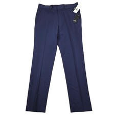 Michael Kors Tech Dress Pants Mens 32x30 Blue Performance Modern Fit Montego NEW