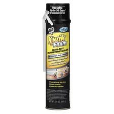 Spray Foam Sealant, Straw Application Method 20 oz, Aerosol Can, Tan, 2-3:1