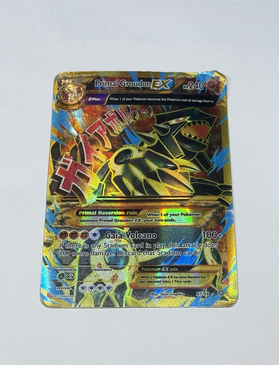 Primal Groudon Ex Pokémon TCG Cards for sale | eBay