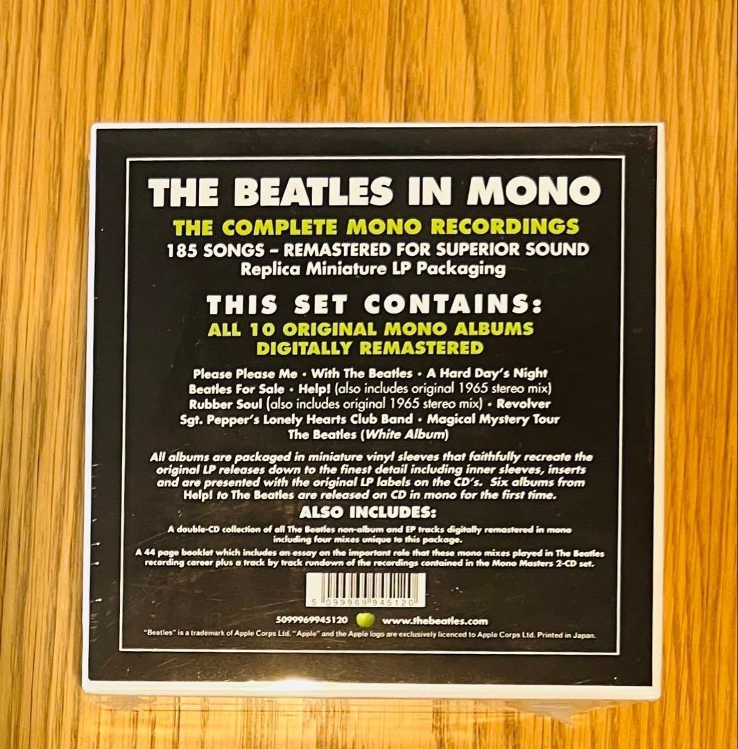 THE BEATLES IN MONO CD BOX SET Complete First Press Limited