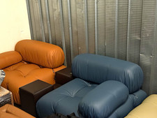 B&B Italia Camaleonda Modular Leather Seating Modules Multicolor 96cm CM96B