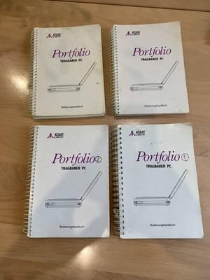 1x ATARI PORTFOLIO manual