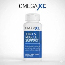 Omega XL 300 Capsules Green Lipped Mussel Joint  Muscle Relief Supplement