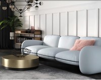Sofa 3 Sitzer Sitz Sofas Stoff Wohnzimmer Design Couchen Polster Modern MöBel
