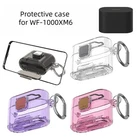 For Sony WF-1000XM6 Earbuds TPU Case Simple Transparent and Shock-Resistant