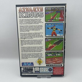 Sega Saturn Athlete Kings Complete With Manual Boxed PAL CIB VGC Tested Working