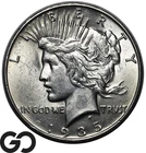 1935-S Peace Dollar, Brilliant Uncirculated++ Tougher Final Year Issue