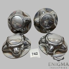 1997-2003 Ford F150 Expedition Center Caps Chrome 4pc F65a-1a096 Oem 1997-2003 Ford F150 Expedition Center Caps Chrome 4pc F65a-1a096 Oem