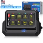 MICTUNING Wireless 8 Gang Switch Panel for P1S-W 8 Gang LED Car Switch, 12v 24v