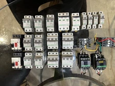 Lot Of Schneider Breakers, Relays, And Contractors