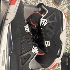 Jordan Air Jordan 4 Retro Bred 2019 Men's Mid Top Black/Red