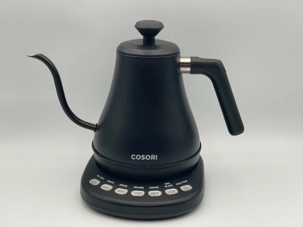 COSORI CO108-NK Stainless Steel 0.8L 1200W Electric Gooseneck Kettle