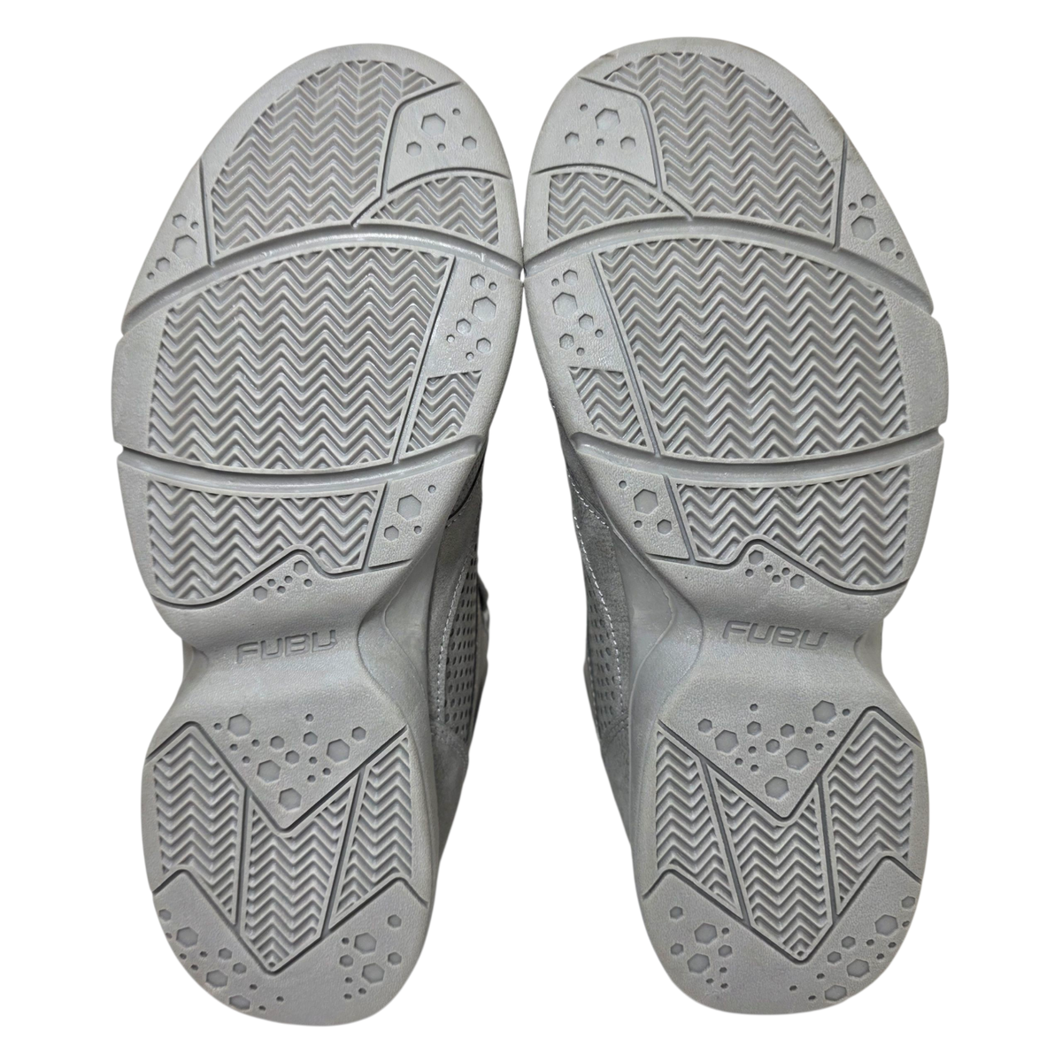 FUBU Zone High-top Basketball Shoes Sneakers Gray Men's Size 7