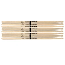 Neil Peart 747 Shira Kashi Oak Drumsticks, Wood Tip, Buy 3 Pairs Get 1 Free