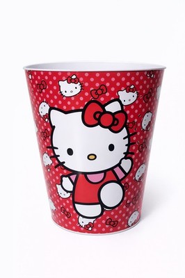 Hello Kitty Trash Can Bucket