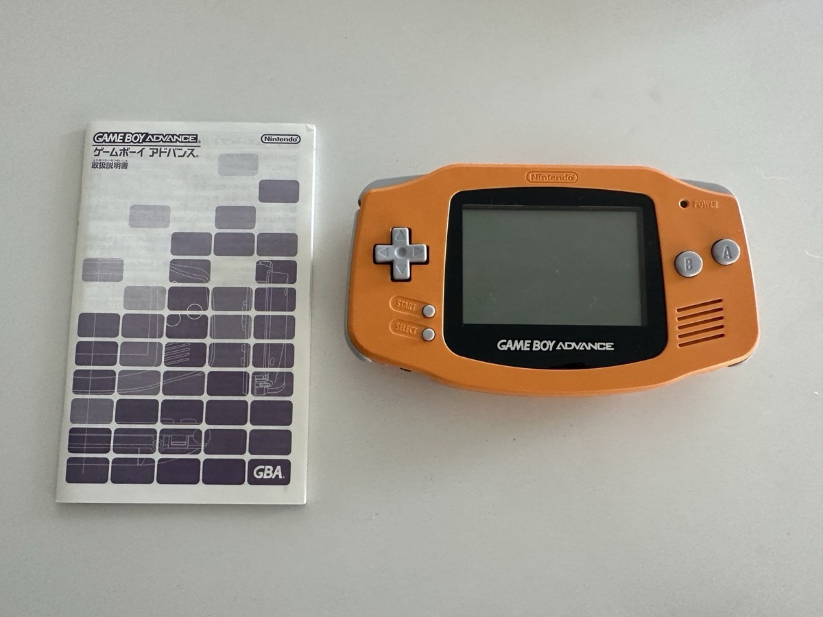 Nintendo Game Boy Advance Orange - GBA001 for sale online | eBay
