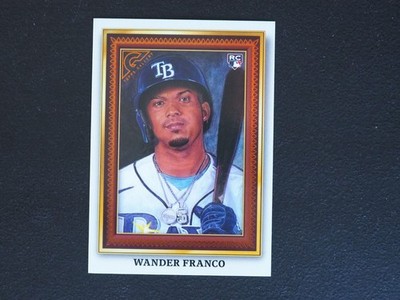 2022 Topps Gallery Wander Franco Portrait PG-14 RC Rookie Orange #20/25 MINT