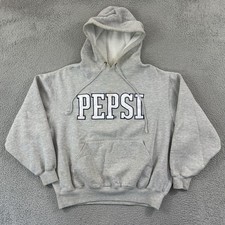 Vintage Pepsi Cola Sweatshirt Adult Large Soda Oversized Fleece 90s Pullover