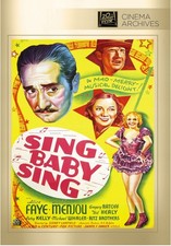 SING, BABY, SING NEW Region 1 DVD