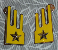 Mostrine  4° Genova Cavalleria  - Esercito Italiano - non marcate