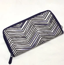 Thirty One 31 Save Your Way Coupon Organizer Clutch Wallet Zig Zag Zoom Purple
