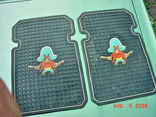 Vintage Yosemite Sam Cartoon Floor Mats - Looney Tunes - Plasticolor 25 X 17